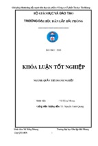 Một số giải pháp marketing nhằm đẩy mạnh tiêu thụ sản phẩm