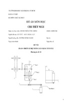 đề tài thiết kế hệ thống dẫn động xích tải