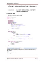 Microsoft word   bài thực hành ngôn ngữ lập trình java