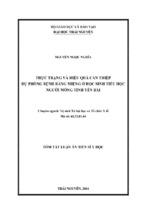 Thực trạng và hiệu quả can thiệp dự phòng bệnh răng miệng ở học sinh tiểu học người mông tỉnh yên bái