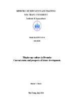 Tilapia cage culture in rwanda current status and prospects of future development