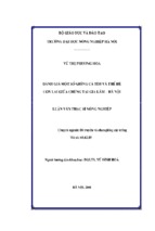 đánh giá một số giống cà tím và thế hệ con lai giữa chúng tại gia lâm – hà nội 