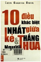 10 điều khác biệt nhất giữa kẻ thắng và người thua  keith cameron smith; khánh chương dịc