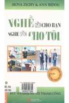 Nghề nào cho bạn   nghề nào cho tôi  kết nối đam mê tới thành công  shoya zichy, ann bidou; nguyễn hồng tâm dịc