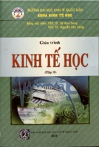 Giáo trình kinh tế học  tập ii  vũ kim dũng, nguyễn văn công (chủ biên) và những người khá