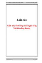 Luận văn tòa nhà ngân hàng sài gòn công thương