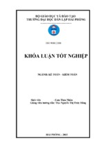 Hạch toán vốn bằng tiền tại công ty cổ phần thương mại xuất nhập khẩu thủ công mỹ nghệ hải phòng