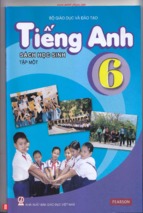Sách tiếng anh 6 thí điểm