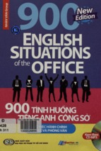 900 tình huống tiếng anh công sở  công việc hành chính. xin việc và phỏng vấn  nhân văn grou