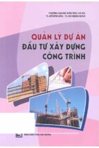 Quản lý dự án đầu tư xây dựng công trình  đỗ đình đức, bùi mạnh hùn