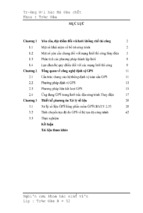 đề tài nghiên cứu khoa học nghiên cứu ứng dụng công nghệ gps trong thành lập lưới khống chế thi công công trình thuỷ điện