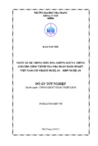 Thiết kế hệ thống điều hòa không khí và thông gió cho công trình tòa nhà ngân hàng đầu tư và phát triển việt nam chi nhánh nghệ an   bidv nghệ an