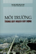 Môi trường trong quy hoạch xây dựng  vũ trọng thắn