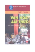 Giáo trình văn hóa ẩm thực  dùng cho sinh viên các trường thcn  nguyễn nguyệt cầ