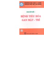 Chuyen de benh tieu hoa gan mat tri