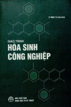 Giáo trình hóa sinh công nghiệp  lê ngọc tú (chủ biên) và các tác giả khác