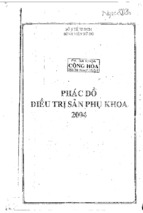Phac do dieu tri san phu khoa nam 2004
