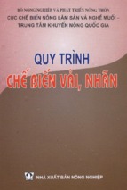 Quy trình chế biến vải nhãn