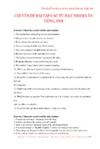 [gstt.vn] chuyên đề bài tập các từ hay nhầm lẫn trong tiếng anh 