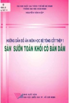 Hướng dẫn đồ án môn học bê tông cốt thép 1  sàn sườn toàn khối có bản dầm theo tcxdvn 356  2005  nguyễn văn hiệ