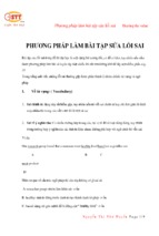 [gstt.vn] phương pháp làm bài tập sửa lỗi sai 