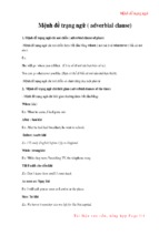 [gstt.vn]mệnh đề trạng ngữ