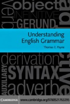 Understanding english grammar  a linguistic introduction  by thomas e. payne