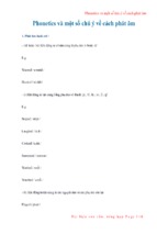 [gstt.vn] phonetics và một số chú ý về cách phát âm