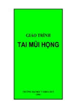 Giao trinh tmh y hue by phuhmtu