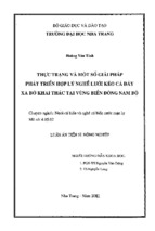 Thực trạng và một số giải pháp phát triển hợp lý nghề lưới kéo cá đáy xa bờ khai thác tại vùng biển đông nam bộ