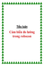 Tiểu luận cảm biến đo lường trong robocon