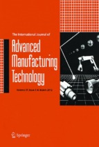 The international journal of advanced manufacturing technology, tập 59, số 5 8, 2012 