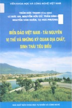 Biển đảo việt nam   tài nguyên vị thế và những kỳ quan địa chất, sinh thái tiêu biểu  trần đức thạnh (chủ biên) và các tác giả khác