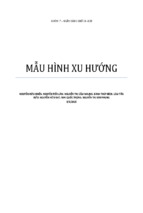 đề tài mẫu hình xu hướng