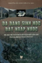 đa dạng sinh học đất ngập nước  khu bảo tồn thiên nhiên đất ngập nước vân long (vanlong wetland nature reserve)  nguyễn lân hùng sơn (chủ biên) và các tác giả khác