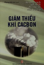 Giảm thiểu khí cacbon  phụng lâm (biên soạn)