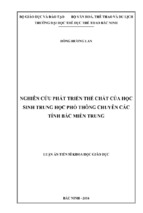 Nghiên cứu phát triển thể chất của học sinh trung học phổ thông chuyên các tỉnh bắc miền trung   copy (2)