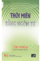 Thôi miên bằng ngôn từ  nghệ thuật quyến rũ và thuyết phục khách hàng mua hàng bằng ngôn từ  joe vitale; phan nguyễn khánh đan dịch