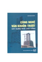 Công nghệ ván khuôn trượt xây dựng nhà cao tầng  bùi mạnh hùng