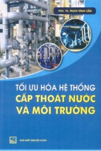 Tối ưu hóa hệ thống cấp thoát nước và môi trường  phan vĩnh cẩn