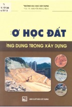 Cơ học đất ứng dụng trong xây dựng  nguyễn ngọc bích