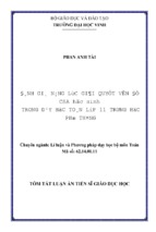 Giáo dục đạo đức hồ chí minh cho sinh viên các trường đại học, cao đẳng vùng tây bắc trong dạy học môn tư tưởng hồ chí minh