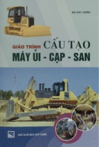 Giáo trình cấu tạo máy ủi   cạp   san  bộ xây dựng