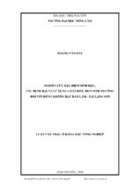Luận văn nghiên cứu đặc điểm sinh học, sâu bệnh hại và sử dụng chất điều hoà sinh trưởng đối với hồng không hạt bảo lâm   tại lạng sơn