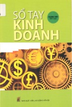 Sổ tay kinh doanh  trương sinh biên soạn