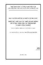 Thiết kế, chế tạo các thiết bị, hệ thống xử lý rác thải cho các thành phố và khu công nghiệp  nguyễn xuân nguyên 