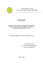 Khảo sát ảnh hưởng của nhiệt độ và thời gian sơ chế, xử lý đến chất lượng cá tra phi lê cấp đông tại xncbtsxk cataco