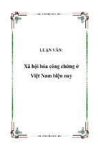 Xã hội hóa công chứng ở việt nam hiện nay