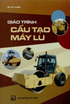 Giáo trình cấu tạo máy lu  bộ xây dựng