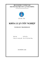 Tái cấu tröc nguồn nhân lực nhằm phù hợp với chiến lƣợc kinh doanh tại xí nghiệp xếp dỡ hoàng diệu   cảng hải phõng